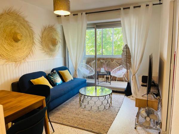 Mauguio (34130) Carnon, T2 36,67m2 avec loggia et place de parking 149 900€