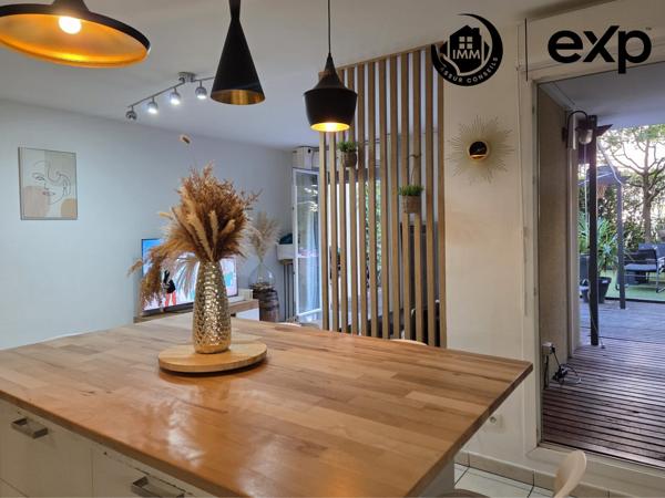 T3 rez de jardin avec jardin et garage