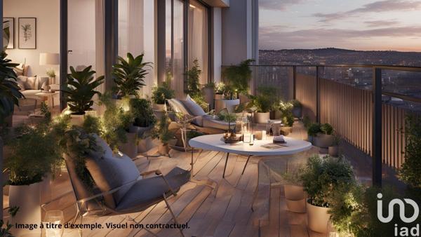 Appartement 4 pièces de 110 m² à Lyon (69008)