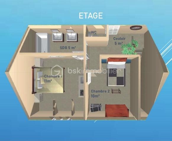 Maison de 70 m²