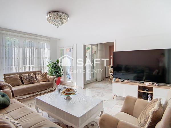 COLOMBES CENTRE - 4 PIECES LUMINEUX AVEC PARKING