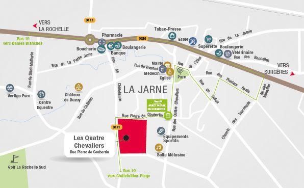 Terrain LES 4 CHEVALIERS La Jarne | Lamotte