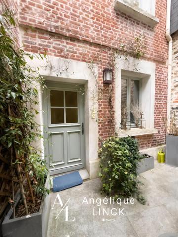 Maison avec courette