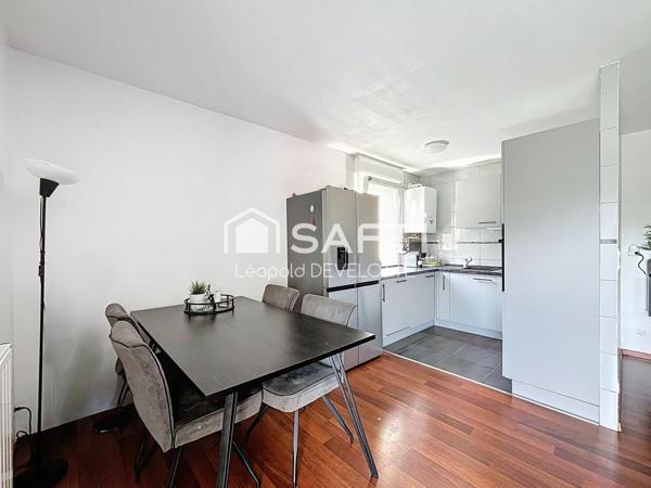 Superbe appartement 4 pièces avec balcon, jardin et parking