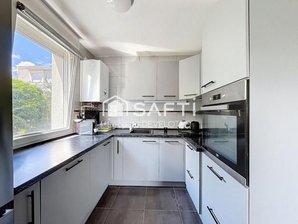 Superbe appartement 4 pièces avec balcon, jardin et parking