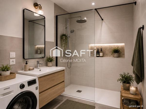Appartement T3 66m2 avec jardinet à Saint Alban de Leysse