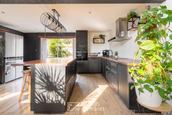 Maison loft familiale avec piscine
