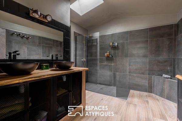 Maison loft familiale avec piscine