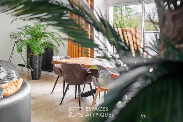 Maison loft familiale avec piscine