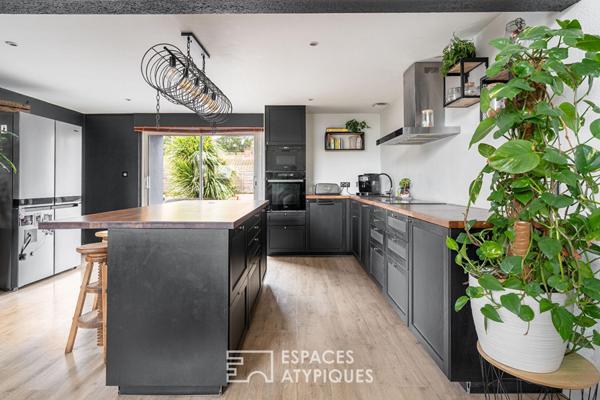 Maison loft familiale avec piscine