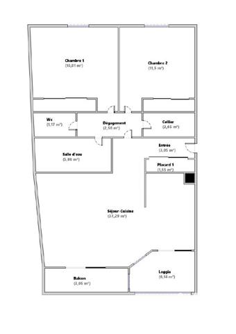 Appartement à vendre 3 pièces 82 m² Toulon