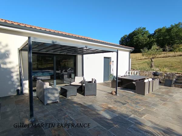 Maison 5 pieces avec piscine et grand terrain