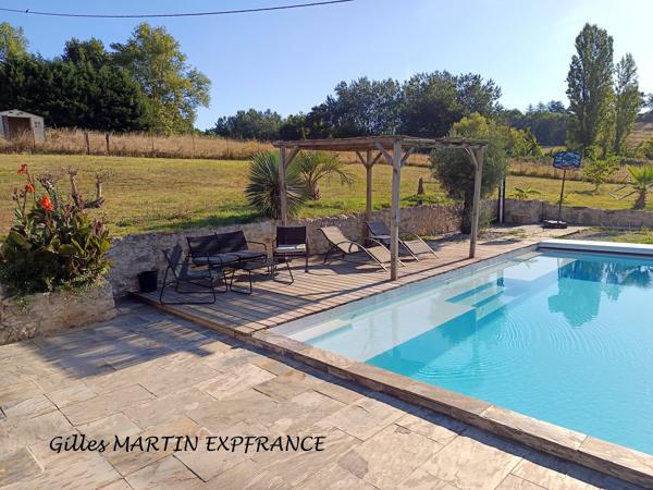 Maison 5 pieces avec piscine et grand terrain