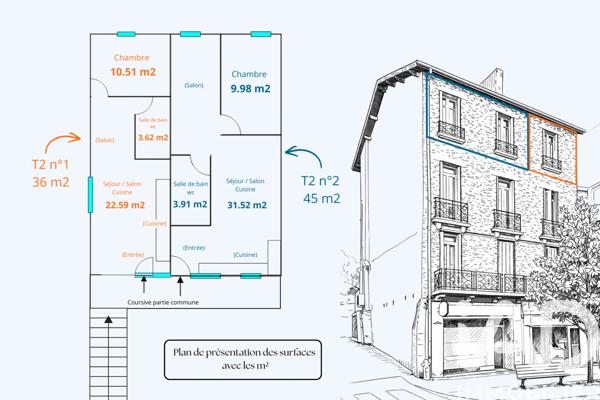 Appartement à vendre 4 pièces 81 m² Decazeville