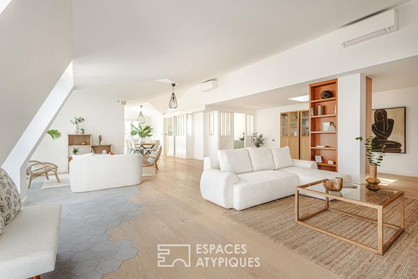 Penthouse panoramique et ses quatre suites, rooftop 360 degrés