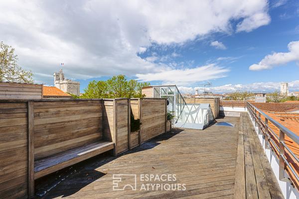 Penthouse panoramique et ses quatre suites, rooftop 360 degrés