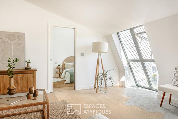 Penthouse panoramique et ses quatre suites, rooftop 360 degrés