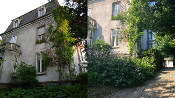 Maison de maître avec jardin au Rebberg