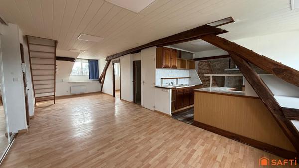 Centre ville, petit immeuble