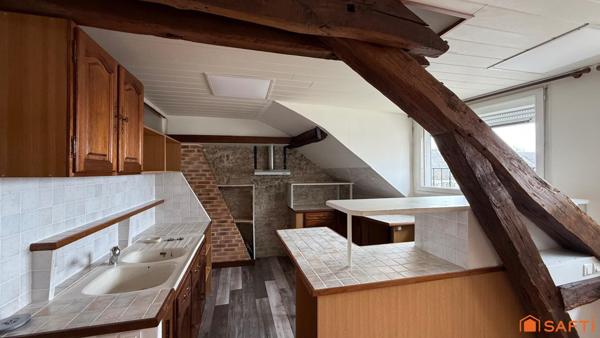 Centre ville, petit immeuble