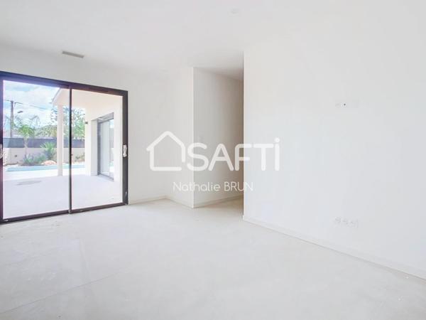 Villa d'architecte de 120 m² sur 428 m² de terrain