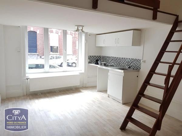 Appartement à louer 1 pièce 29.62m² Roubaix (59100)