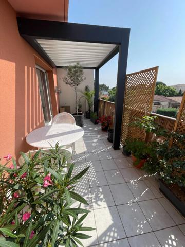 Appartement à vendre 4 pièces NARBONNE (11)- quartier Polyclinique - avec vue, calme et tranquillité
