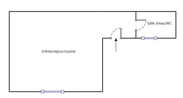 Appartement à vendre 1 pièce 25 m² Asnières-sur-Seine