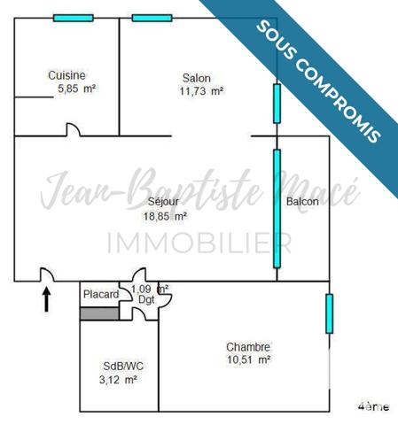 Appartement à vendre 