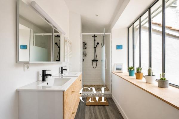Maison en pierre plain pieds 175 m² Le Bouscat Centre, jardin, piscine, double garage