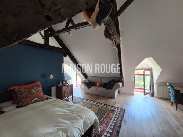 Maison de charme en pierre rénovée -180 m² -Terrain 1 364 m² - Rive gauche de la Rance