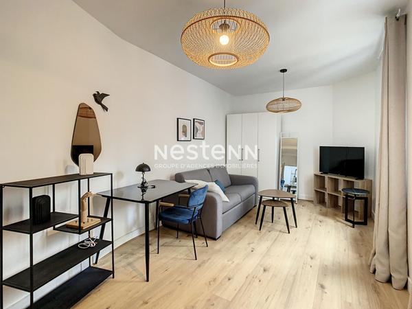 Charmant studio meublé  21m² 3e étage sans ascenseur