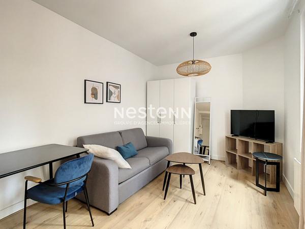Charmant studio meublé  21m² 3e étage sans ascenseur