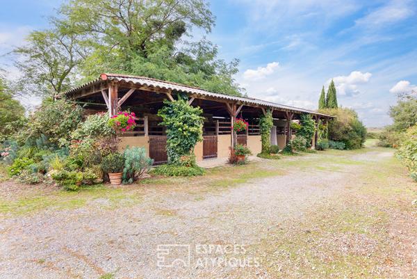 Propriété de charme avec installations équestres