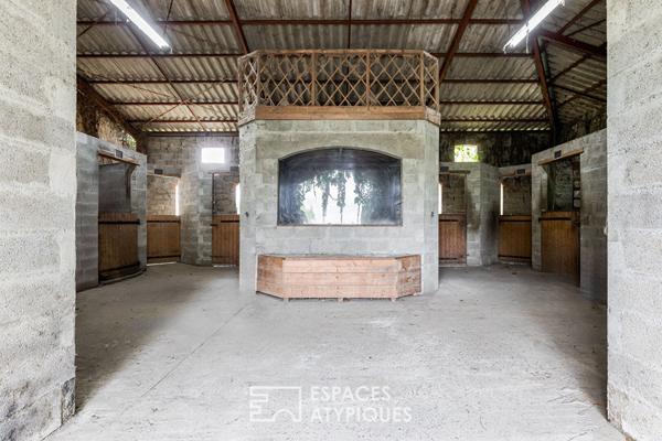 Propriété de charme avec installations équestres