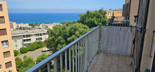 Appartement Duplex à vendre 5 pièces BASTIA (20) 118m² loi Carrez- 155m² au sol- VUE MER