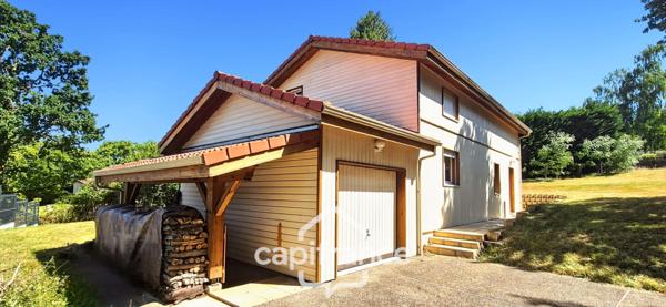 BELLERIVE-SUR-ALLIER (03) - Maison à ossature bois à vendre - 5 pièces + garage