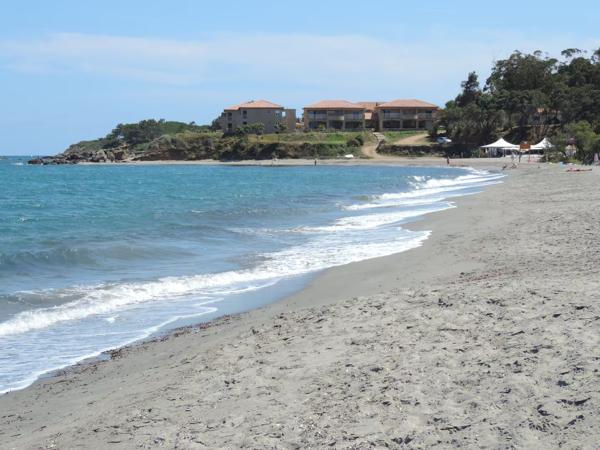 Marina di Bravone – T3 avec terrasse face piscine, parking privatif et plage à proximité