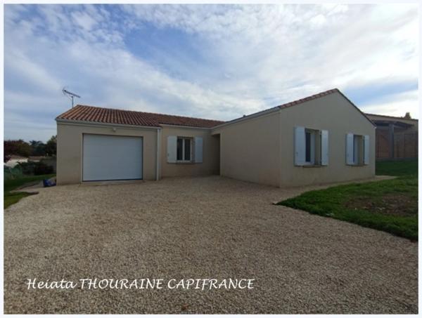 à vendre 🏡 Pavillon de plain-pied de 96,92 m² sur terrain clos de 700 m² –5 pièces SAINT MAIXENT L'ECOLE (79)