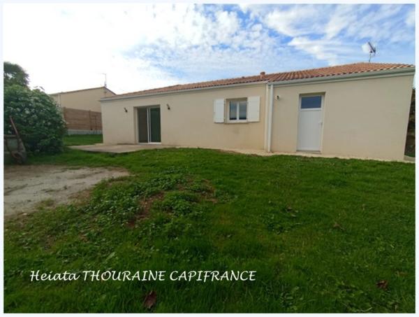 à vendre 🏡 Pavillon de plain-pied de 96,92 m² sur terrain clos de 700 m² –5 pièces SAINT MAIXENT L'ECOLE (79)