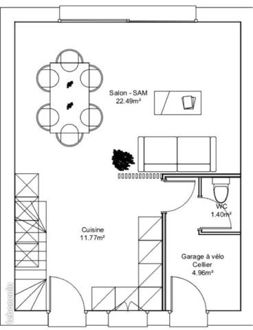 EXCLUSIVITE Maison neuve à vendre 4 pièces ESQUIBIEN (29) 80 m2 avec 3 chambres