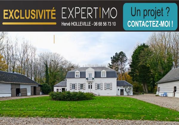 Quend (80120) Propriété de caractère - plus de 4,5 hectares – secteur Le Crotoy / Marquenterre (80120)