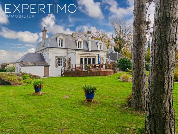 Quend (80120) Propriété de caractère - plus de 4,5 hectares – secteur Le Crotoy / Marquenterre (80120)