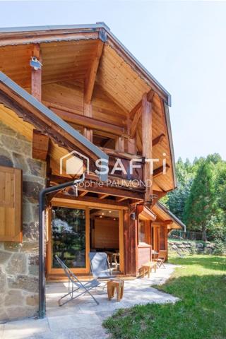 Chalet Lombard en bois haut de gamme de 170 m2