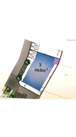 Terrain de 468 m²