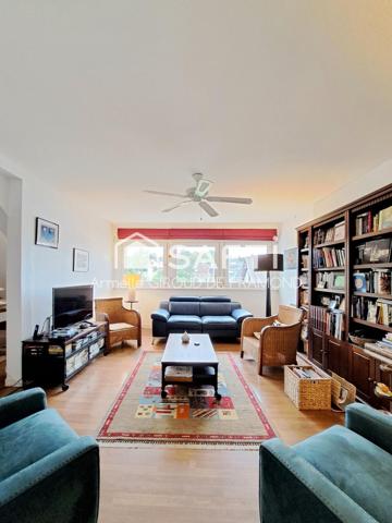 COUP DE CŒUR – UN CADRE DE VIE PRIVILÉGIÉ AU REBBERG, appartement-duplex avec jardin au sein de la copropriété,105 m2, 4 pièces et un espace supplémentaire: des combles aménagées.