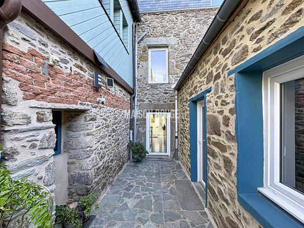 Maison en pierre avec jardin en hyper centre de Saint-Servan - Saint Malo