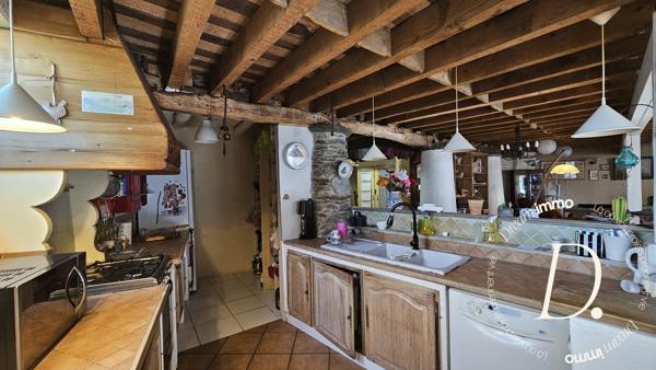 Maison de ville avec gîte et local commercial