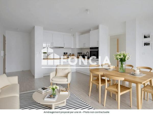 À vendre Appartement 2 pièces 46.8 m² - Nantes 44300