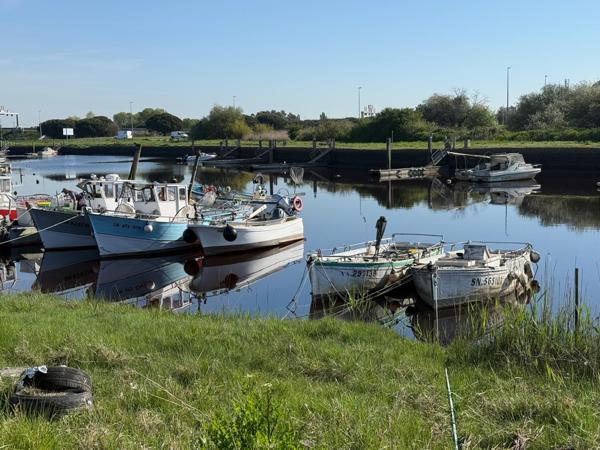 Saint-Nazaire (44600) Maison face au port du Brivet avec balcon et jardinet